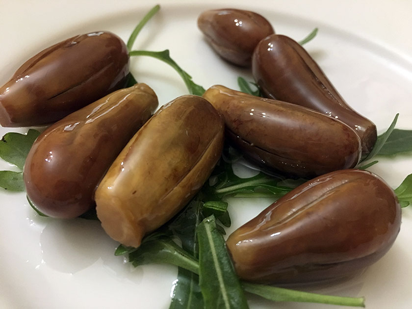 Melanzane nane con aglio capperi e peperoncino