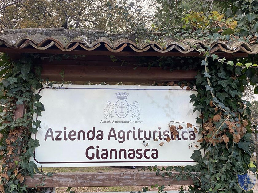 Azienda agrituristica Giannasca Grottaminarda Insegna esterna