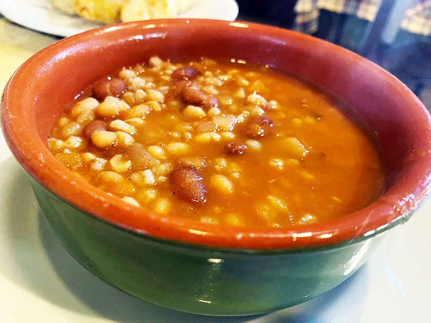 Zuppa di farro e fagioli