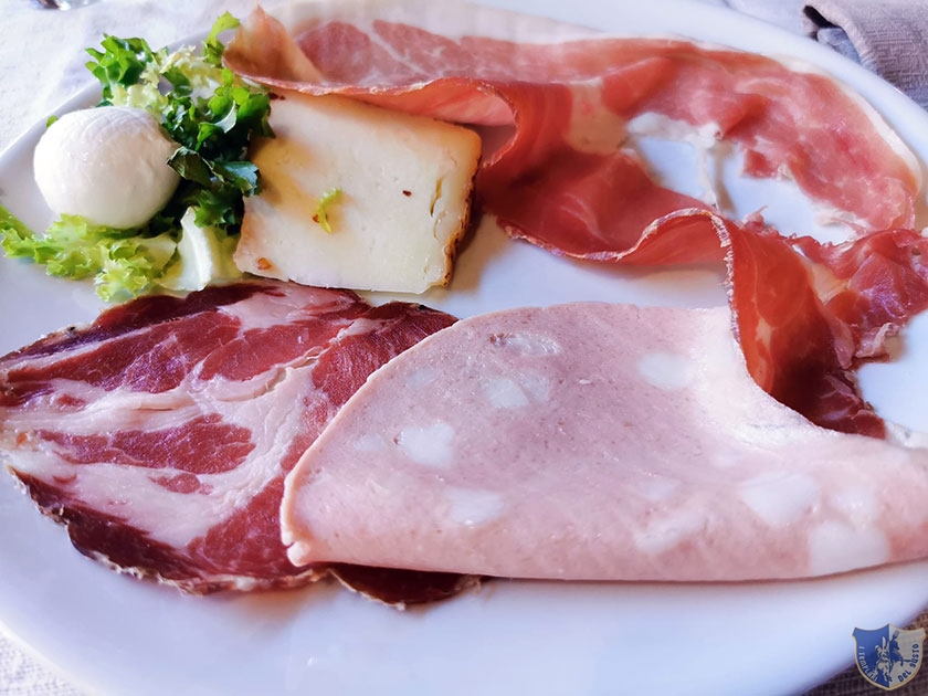 Antipasto dei Quiriti Salumi e formaggi