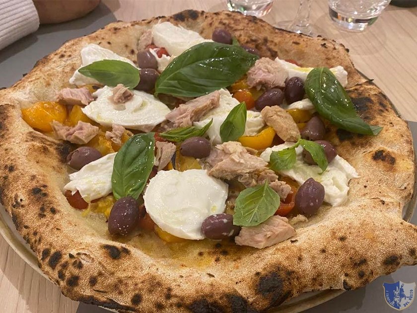 La pizza Borbone di Krusca Pizzeria