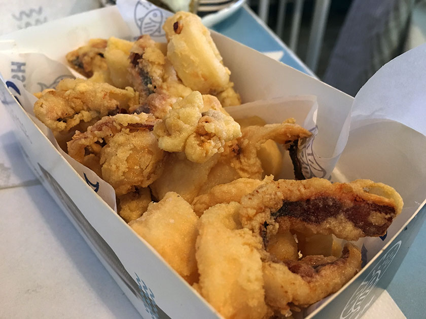 Frittura di calamari