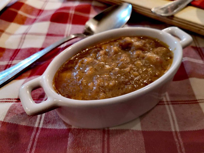 Zuppetta di fagioli con cotechino irpino