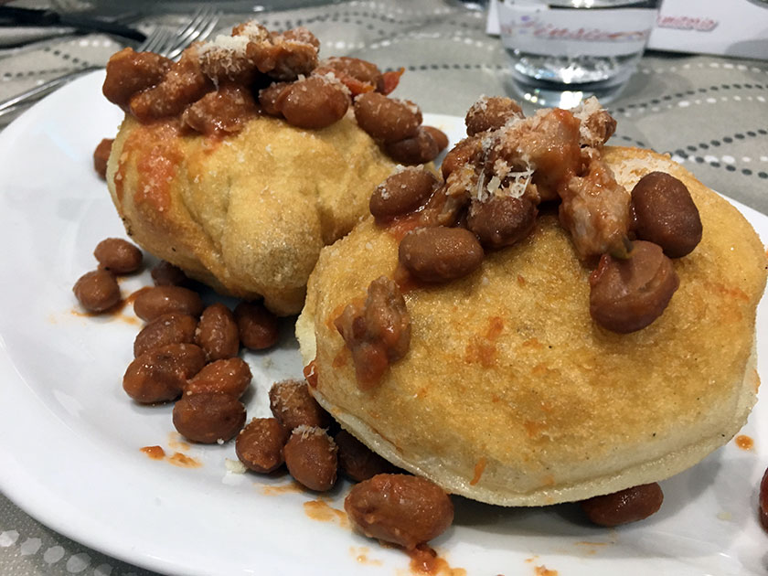 Montanare con i fagioli alla messicana