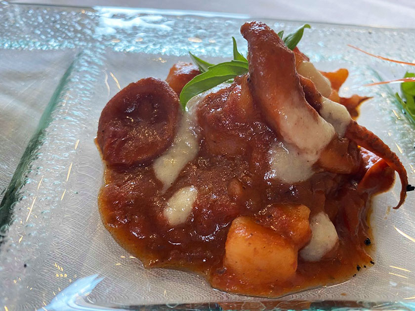 Totanetti e patate affogati