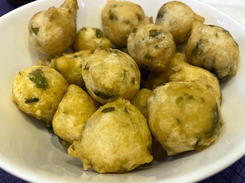 Frittelle di alghe