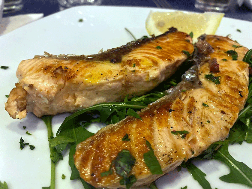 Salmone grigliato