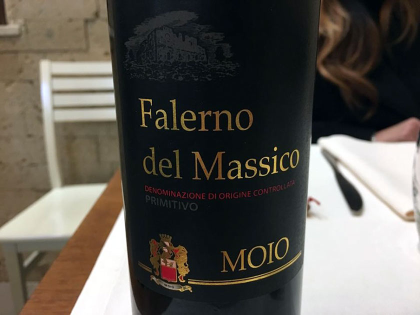 Falerno del massico di Moio