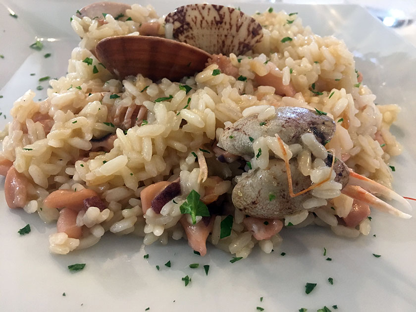 Risotto alla pescatora