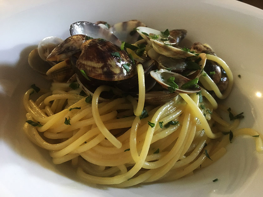 spaghetti alle vongole