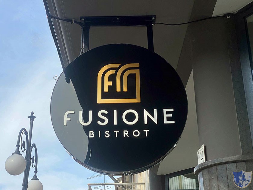 Fusione Bistrot Serino Insegna esterna