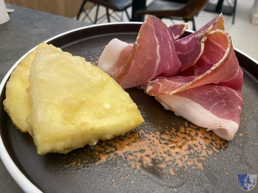 Culatello e caciocavallo molisano in tempura