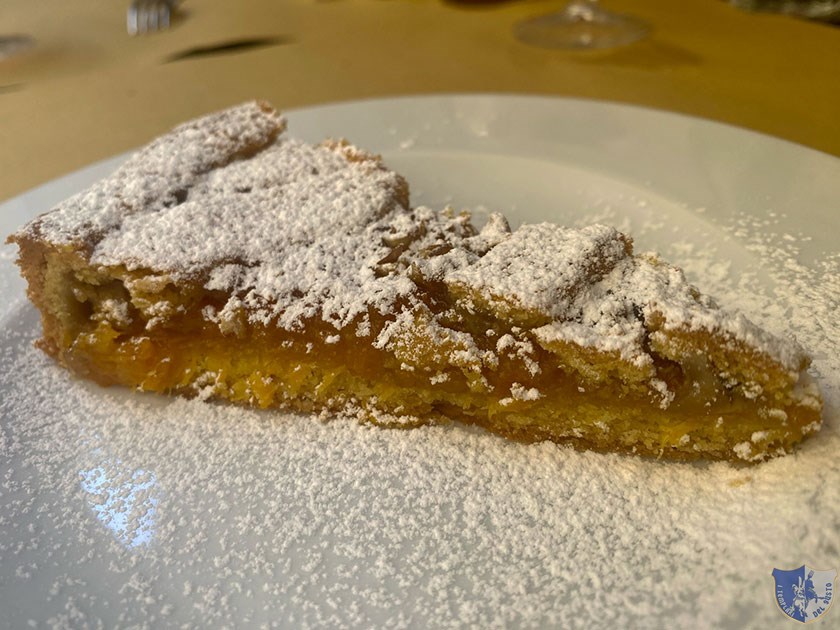 Crostata arance e noci