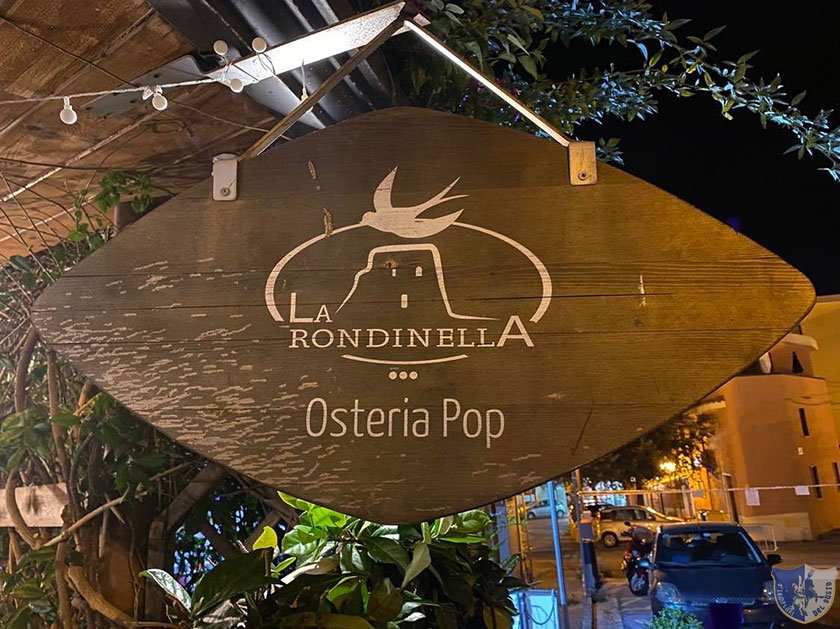 La Rondinella Osteria Pop Scalea Insegna Esterna