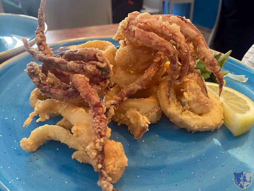 Frittura di calamari e totani