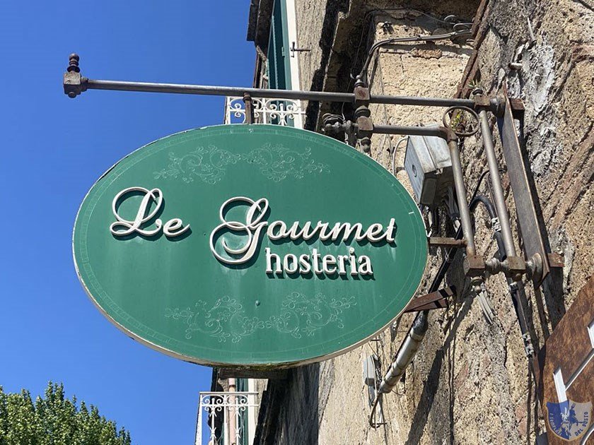 Hosteria Le Gourmet Sperone Insegna esterna