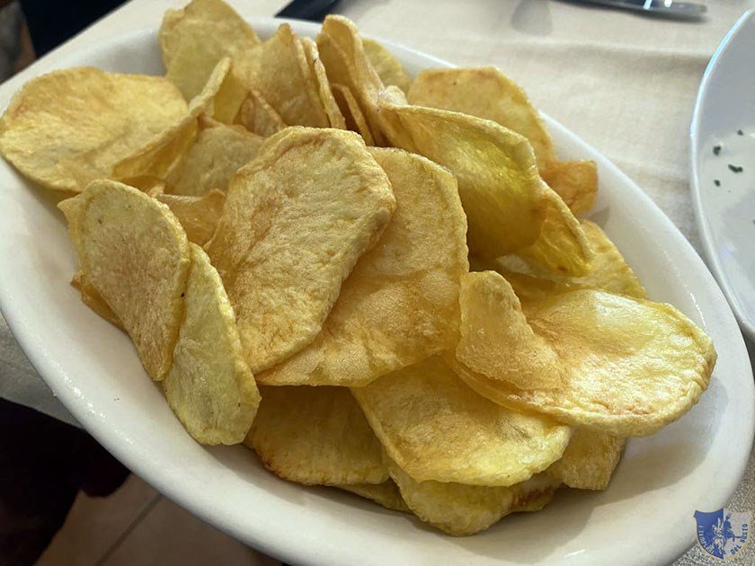 Chips di patate fritte