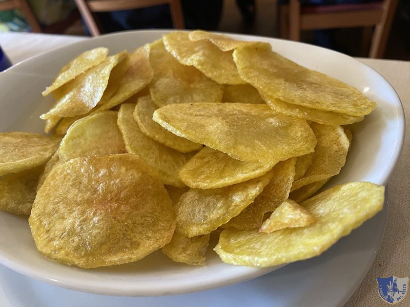 Chips di patate fresche