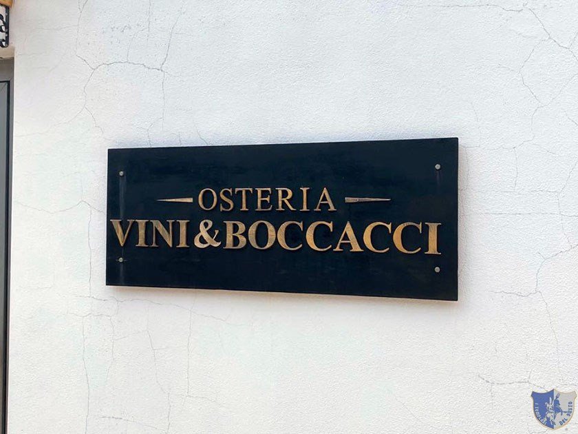 Osteria Vini e Boccacci Nola Insegna esterna