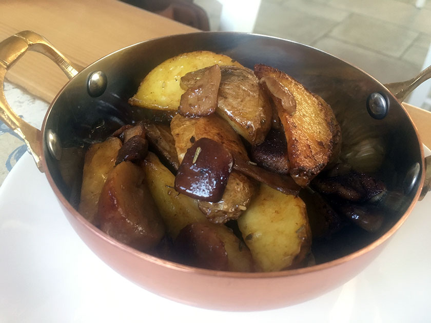 Patate e porcini