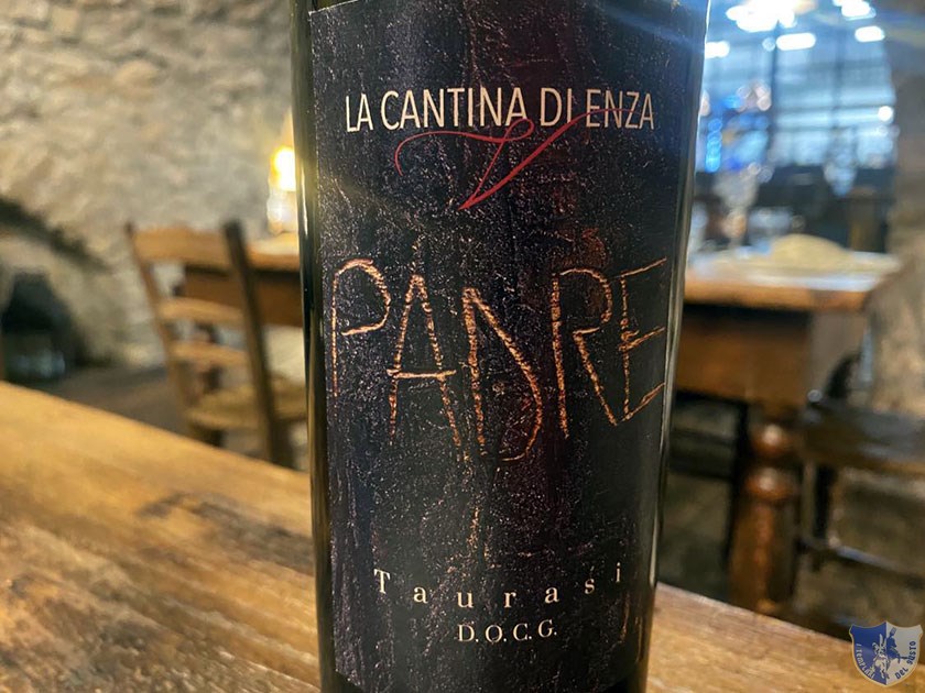 Taurasi Padre della Cantina di Enza