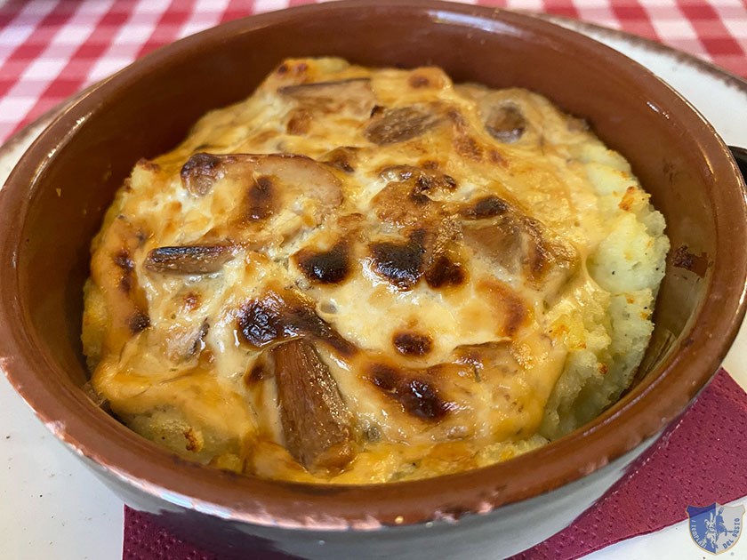 Crema di patate con funghi porcinijpg
