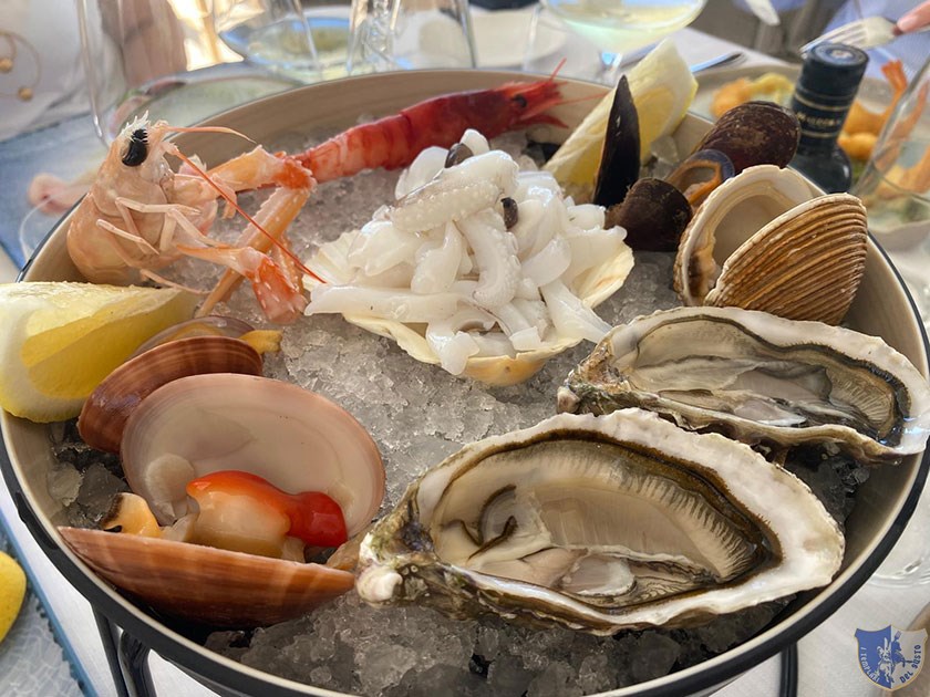 Plateau Royal di molluschi e crostacei