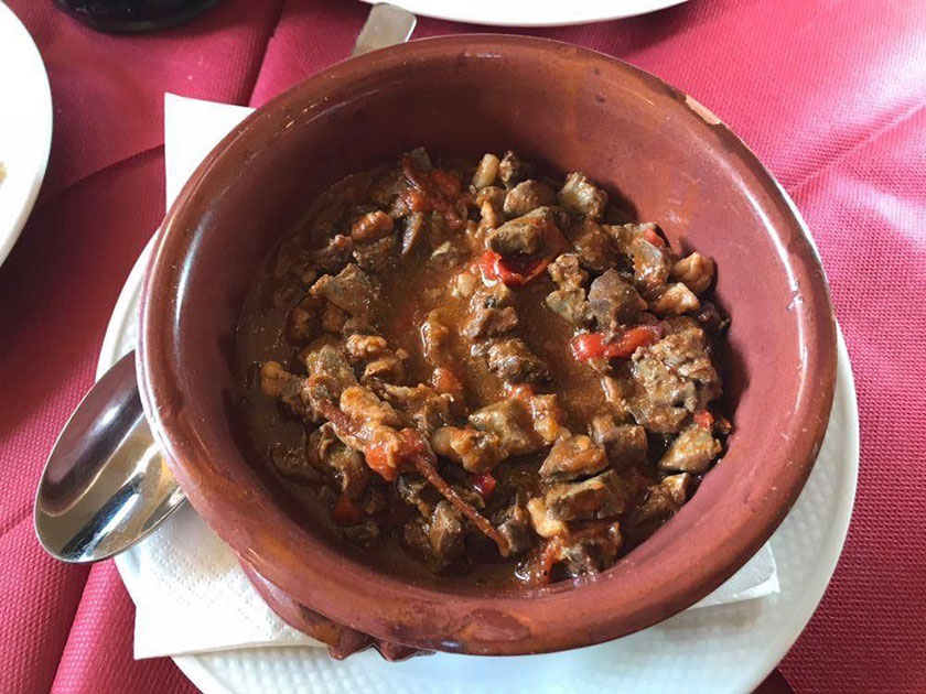 Zuppa di soffritto di agnello