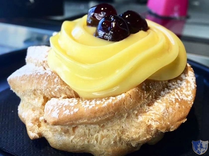 Zeppola di San Giuseppe al forno