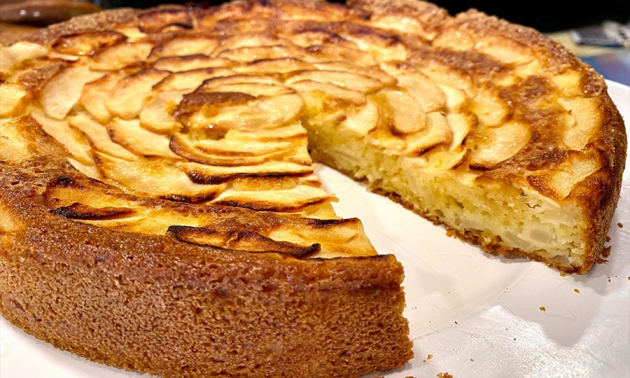 La torta di mele di BIstrot Zì Rosa. Sant&#039;Anastasia (Na)