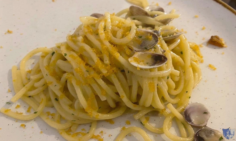 Osteria Boccolicchio. Manfredonia - Troccoletti con vongole e bottarga