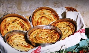 Fragneto L&#039;abate. Pizza con le alici di San Martino