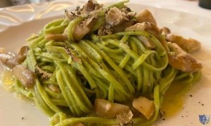 La Pignata in Bellavista. Ariano Irpino - Tagliolini all&#039;ortica con porcini e tartufo