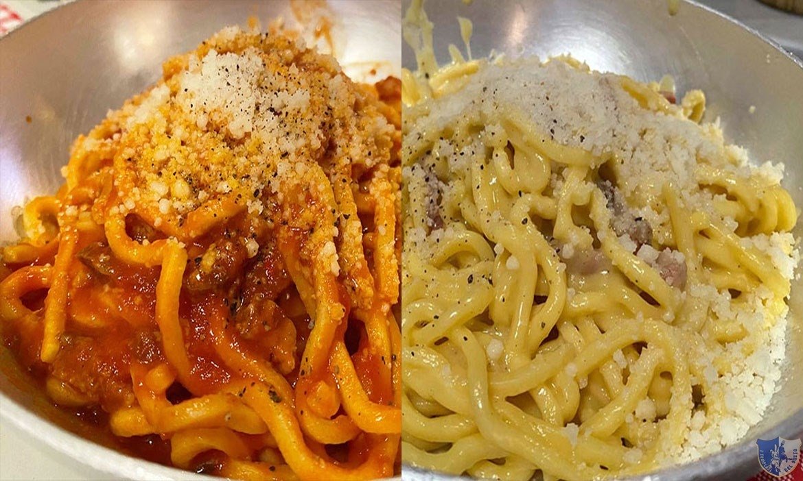 Amatriciana Vs Carbonara. Quale prefersci?