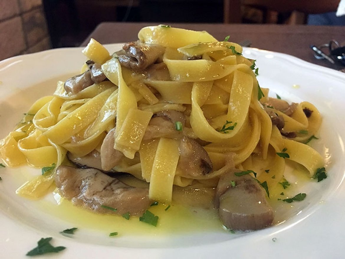 Tagliatelle ai funghi porcini